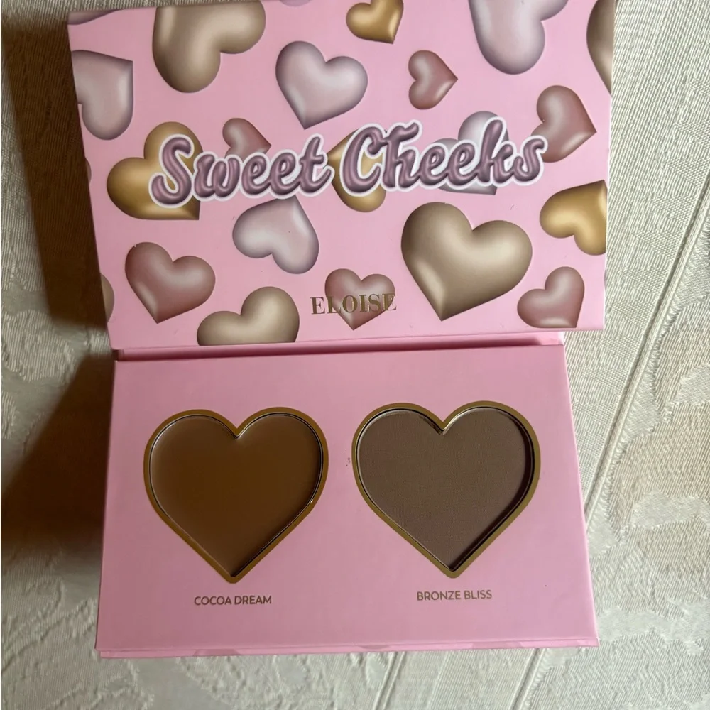 Eloise Sweet Cheeks Bronzer & Contour Palette Duo Medium to Tan BNIB